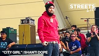 SHANTI DOPE performs quotCITY GIRLquot  LIVE  MAKATI [upl. by Noeht]