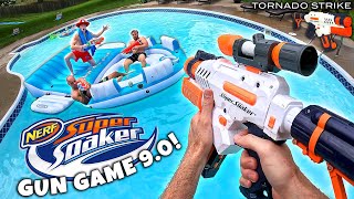 NERF GUN GAME  SUPER SOAKER 90 Nerf First Person Shooter [upl. by Ekle]