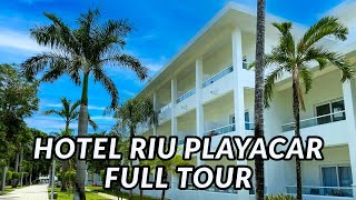 🌴🌴 RIU PLAYACAR FULL TOUR  PLAYA DEL CARMEN MEXICO [upl. by Ynaffets]