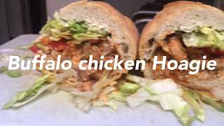 The Best Simple Buffalo Chicken HoagieSandwich Recipe [upl. by Zilvia858]