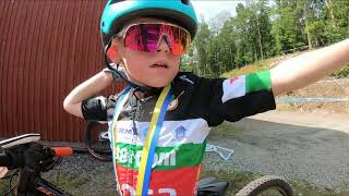 SM i MTB XCO i Alingsås i strålande sol vem vinner i spurten [upl. by Anura783]