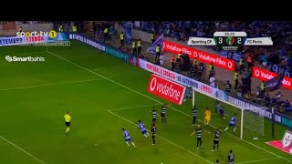 Highlights Goal Wenderson Galeno  Sporting 33 FC Porto Portugal Super Cup Final [upl. by Audras467]