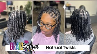 Natural Twists  Braid School Ep 107 [upl. by Jacquelynn]