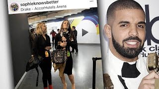 Drake’s Baby Mama Shows Up to His Paris Concert Given VIP Treatment [upl. by Nahsed]