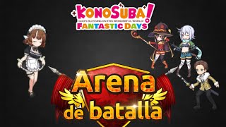 KonoSuba Fantastic Days Battle Arena Earth Lady Golem [upl. by Nac]