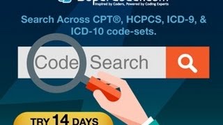 Search by Code  CPT HCPCS ICD10 Codes Lookup [upl. by Yunfei]