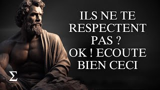 Gérer le MANQUE DE RESPECT 10 Leçons  SAGESSE STOÏCIENNE [upl. by Latsyrc]