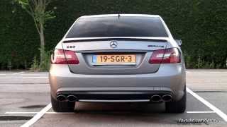 MercedesBenz E63 AMG w iPE Exhaust  LOUD Sounds [upl. by Aliuqehs767]