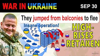 30 Sep FOOTAGE Defeated Russian Soldiers JUMP FROM TOP FLOORS TO ESCAPE  War in Ukraine Explained [upl. by Etnasa381]