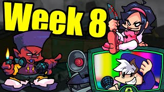 JUEGO LA NUEVA ACTUALIZACIÓN DE FRIDAY NIGHT FUNKIN ORIGINAL  SEMANA 8 FULL WEEK en ESPAÑOL [upl. by Darian167]