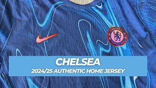 Chelsea Authentic Home Jersey  202425 Review [upl. by Mateo127]