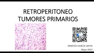 Citología tumores primarios del retroperitoneo [upl. by Florri]