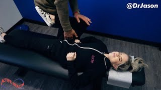 Dr Jason  Intense Rehab  Alignment for Injured Gymnast [upl. by Neirol685]