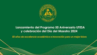 Lanzamiento Programa 50 Aniversario UTESA [upl. by Aneala]