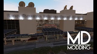 GTA V MLO Interior Los Santos International Airport by MD Modding [upl. by Susy497]