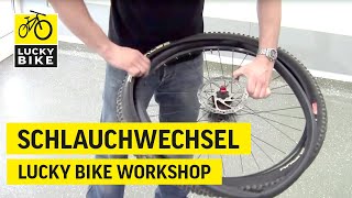 Video Workshop  Schlauchwechsel MTB [upl. by Aitsirhc]