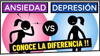 💙 Diferencia entre ANSIEDAD y DEPRESIÓN ✨ Importante conocerla [upl. by Rose390]