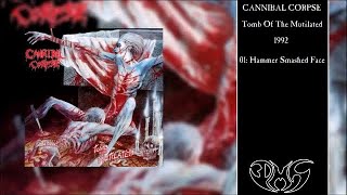 CANNIBAL CORPSE Tomb Of The Mutilated Full Album [upl. by Eicirtap526]