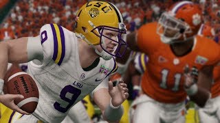 LSU vs Clemson Full Game Highlights  2020 College Football National Championship Game NCAA 14 [upl. by Jonathan]