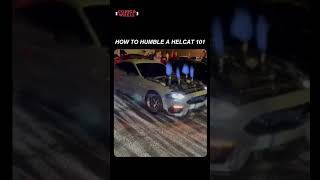 🔥 Taming the Beast How to Humble a Hellcat 101 🚗💨 shorts [upl. by Dietrich]