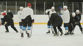 Hockey Players Having Their Training [upl. by Hawkins]