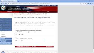 How to Fill Out Form DS 260 USA IV Application STEP BY STEP [upl. by Kendrah]