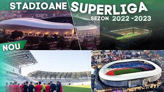 STADIOANE Liga 1 Sezon 2022 2023 🆕 4 arene NOI 🆕 VEZI cine joaca pe un stadion de atletism 😮 [upl. by Yenffad]