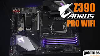 Z390 AORUS Pro WiFi  A Brief Overview [upl. by Yelwah]