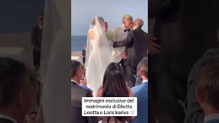 Matrimonio Diletta Leotta e Loris karius [upl. by Reichel]