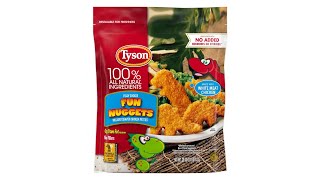 Tyson recalls 30000 pounds of chicken nuggets [upl. by Arrais212]