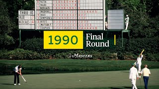 1990 Masters Tournament Final Round Broadcast [upl. by Abbie]