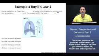 MCAT® Boyle’s Law Explained  Example [upl. by Anej]