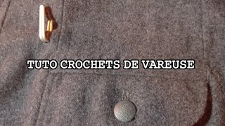 TUTO  Mettre des crochets de vareuse allemande WW2 [upl. by Ellebasi]