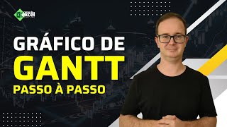 Como criar Gráfico de Gantt no Excel Passo à Passo [upl. by Ovida]