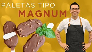 Paletas estilo MAGNUM perdonen pero mejores que las originales [upl. by Fein]