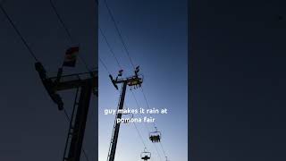 guy makes it rain at the pomona fair money viral pomona [upl. by Mariel]