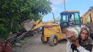 Buying material for the renovation of the house  ground god house project  cutting road [upl. by Oicaroh]