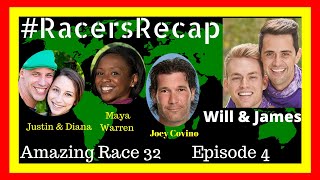 Amazing Race Season 32 Episode 4 With Will And James RacersRecap [upl. by Enidaj]