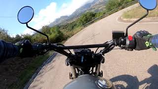 Mutt Motorcycles Hilts 250  Video montage on amp offroad [upl. by Winzler]