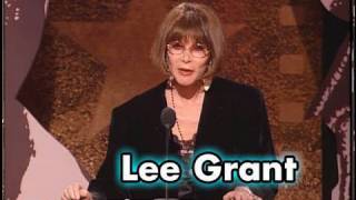 Lee Grant Salutes Sidney Poitier at AFI Life Achievement Award [upl. by Akeinahs222]