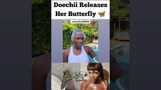 Doechii Releases Her Butterfly But Not Her Fear  Celebrity Animal Interactions amp Encounters Video [upl. by Eniortna]