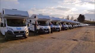 Bunk Campers  Germany Motorhome Relocation Trip 2017  Campervan Hire UK amp Ireland [upl. by Andert734]