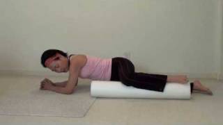 The Yogique on a Roll Series Self Massage  Inner Thigh Massage [upl. by Keenan227]