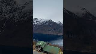 Ljøen Aussichtspunkt in den Geiranger Fjord  viewpoint utsiktspunkt geiranger fjord landscape [upl. by Enotna]