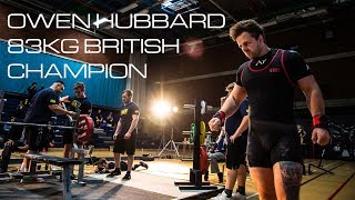 2018 British 83kg Champion Owen Hubbard [upl. by Ellimahs]