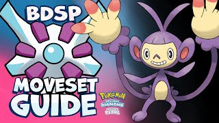 How to use AMBIPOM AMBIPOM Moveset Guide Pokemon Brilliant Diamond and Shining Pearl [upl. by Daus]