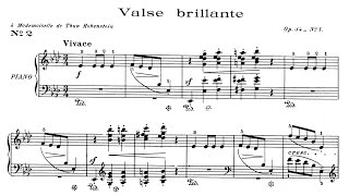 Frédéric Chopin  Waltz No2 Op34 No1 Valse Brillante [upl. by Kaltman815]