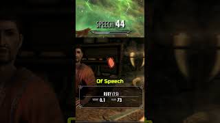 Skyrim Speech Glitch skyrim gaming rpg shorts [upl. by Eirallih]