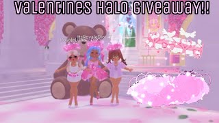 VALENTINES HALO ROYALE HIGH 2024 RICH ROYALE HIGH HALOS [upl. by Delorenzo]