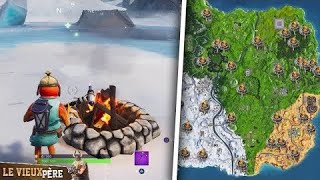 Fortnite  Défis Ultime effort  Feu de camp [upl. by Giorgio]